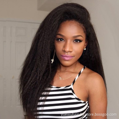 CELIE Cuticle Aligned Raw Virgin Hair Factory Price 4x4 Kinky Straight Thin Lace Frontal Closure